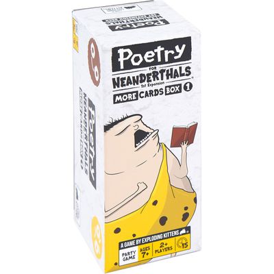 Poetry for Neanderthals Expansion More Cards Box 1 Partyspel