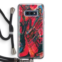 Endless Descent: Samsung Galaxy S10e Transparant Hoesje met koord