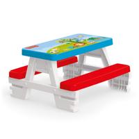 Dolu fisher price picknicktafel rood/wit/blauw