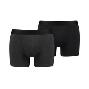 Levi's 2-pack boxershorts premium - zwart