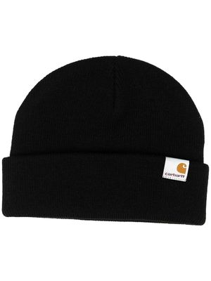 Carhartt WIP bonnet à logo - Noir