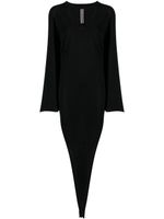 Rick Owens robe en cachemire - Noir