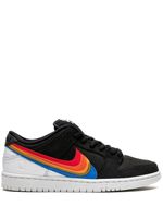 Nike x Polaroid baskets SB Dunk Low - Noir - thumbnail