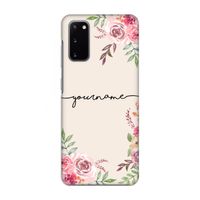 Rozen: Volledig geprint Samsung Galaxy S20 Hoesje