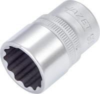 HAZET Dopsleutel 900AZ-3/4 · 1/2 inch (12,5 mm) vierkant hol · Buitentwaalfkant tractieprofiel · SW 3/4?