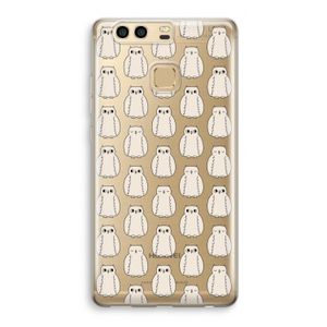 Uilen: Huawei P9 Transparant Hoesje