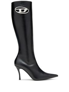 Diesel bottines D-Venus BHT en cuir - Noir