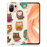 Xiaomi Mi 11 Lite | 11 Lite 5G NE | TPU Hoesje | Vrolijke Uilen