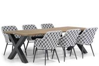 Lifestyle Crossway/Cardiff 240 cm dining tuinset 7-delig - thumbnail