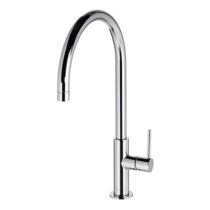 Keukenkraan Tres Max | Opbouw | 360° Draaibaar | Mengkraan | 1-hendel | Rond | Chroom