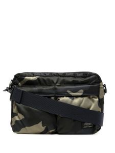 Porter-Yoshida & Co. sac à bandoulière à imprimé camouflage - Vert