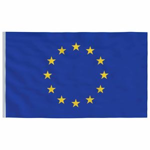 vidaXL Vlag Europa 90x150 cm