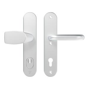 AXA 6668 Veiligheidsbeslag Oval Plus Wing-knop+kruk U-model PC92 anti-kerntrek F1 - 6668-49-91/92U