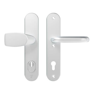 AXA 6668 Veiligheidsbeslag Oval Plus Wing-knop+kruk U-model PC92 anti-kerntrek F1 - 6668-49-91/92U
