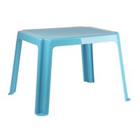 Kunststof kindertafel licht blauw 55 x 66 x 43 cm   -