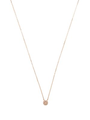 Djula collier en or rose 18ct orné de diamants