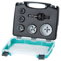 Wolfcraft Gatzagen-set | BiM | Ø25, 29, 35, 51, 68 | 1 set - 3498000