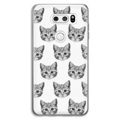 Kitten: LG V30 Transparant Hoesje