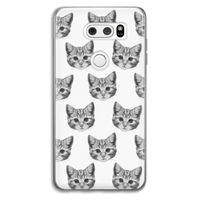 Kitten: LG V30 Transparant Hoesje