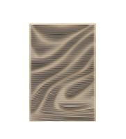 Aleishia Roomwit MDF Wandpaneel met Golvend Ontwerp