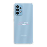 uzelf graag zien: Samsung Galaxy A52 Transparant Hoesje