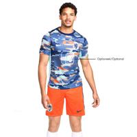 Nike Nederland Pre-Match Trainingstenue 2024-2026 Blauw Oranje Wit - thumbnail