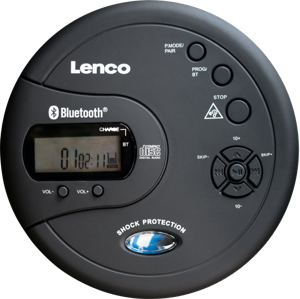 Lenco CD-300 MP3 speler Zwart