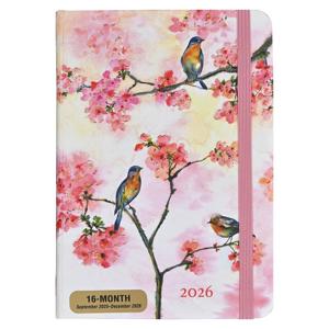 Cherry Blossomms in Spring 16 Maanden Agenda 2026