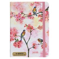 Cherry Blossomms in Spring 16 Maanden Agenda 2026