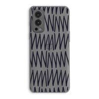 Marrakech Zigzag: OnePlus Nord 2 5G Transparant Hoesje