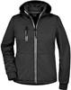 James & Nicholson JN1077 Ladies´ Maritime Jacket - /Black/Black/White - XXL