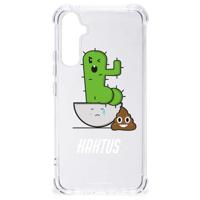 Samsung Galaxy A34 Stevig | Bumper Hoesje | Cactus Poo