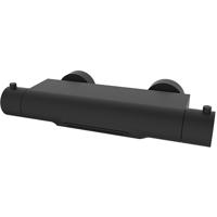 Wiesbaden Style Waterval Thermostaatkraan Mat Zwart - CoolTouch