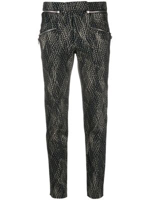 ISABEL MARANT pantalon Izis à coupe slim - Noir