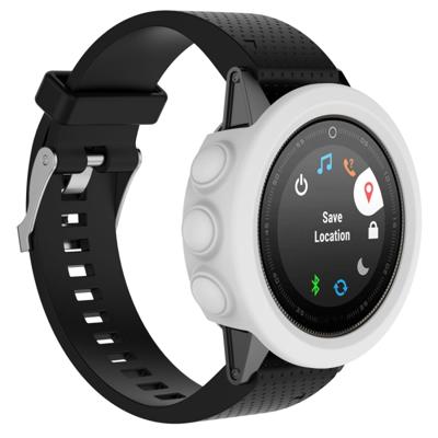 Smart Watch silicone beschermhoes host niet inbegrepen voor Garmin fenix 5S (wit)