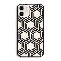 Geometrisch patroon: iPhone 12 Biologisch afbreekbaar hoesje