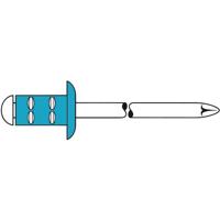 Gesipa 1464826 Popnagel (Ø x l) 4 mm x 17 mm RVS RVS 50 stuk(s)