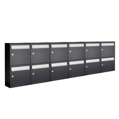 Allux Flow Set 6-Breed, 2-Hoog Zwart - 40040070_6x2