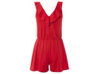 esmara Dames jumpsuit (S (36/38), Rood) - thumbnail