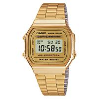 Casio A168WG-9EF Horloge Retro staal goudkleurig