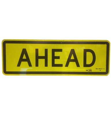 Ahead Straatbord - Origineel - Reflecterend