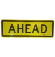 Ahead Straatbord - Origineel - Reflecterend