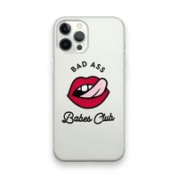 Badass Babes Club: iPhone 12 Pro Max Transparant Hoesje