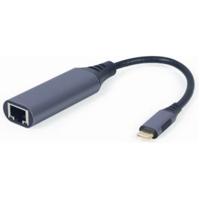 Gembird USB-C Gigabit netwerk adapter kabel 0.15 meter