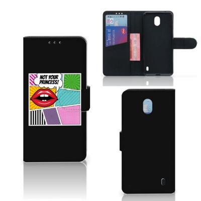 Nokia 1 Plus | Wallet Case | met Pasjes | Popart Princess Nokia 1 Plus | Wallet Case | met Pasjes | Popart Princess
