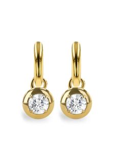 Pragnell boucles d'oreilles pendantes en or 18ct pavées de diamants