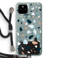 Terrazzo N°13: Pixel 5 Transparant Hoesje met koord