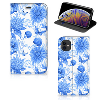 Smart Cover voor Apple iPhone 11 Flowers Blue