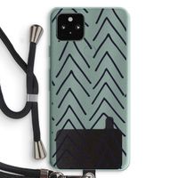 Marrakech Arrows: Pixel 5a 5G Transparant Hoesje met koord