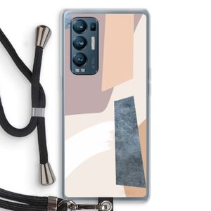 Luca: Oppo Find X3 Neo Transparant Hoesje met koord